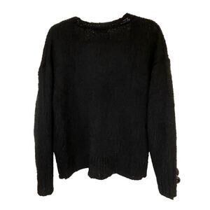 Women's knitted button sweatshirt Miss Sparkling Large
